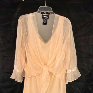 Beautiful Lace Embroidered Dress